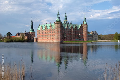 Frederiksborg palace in Hillerod, Denmark photo