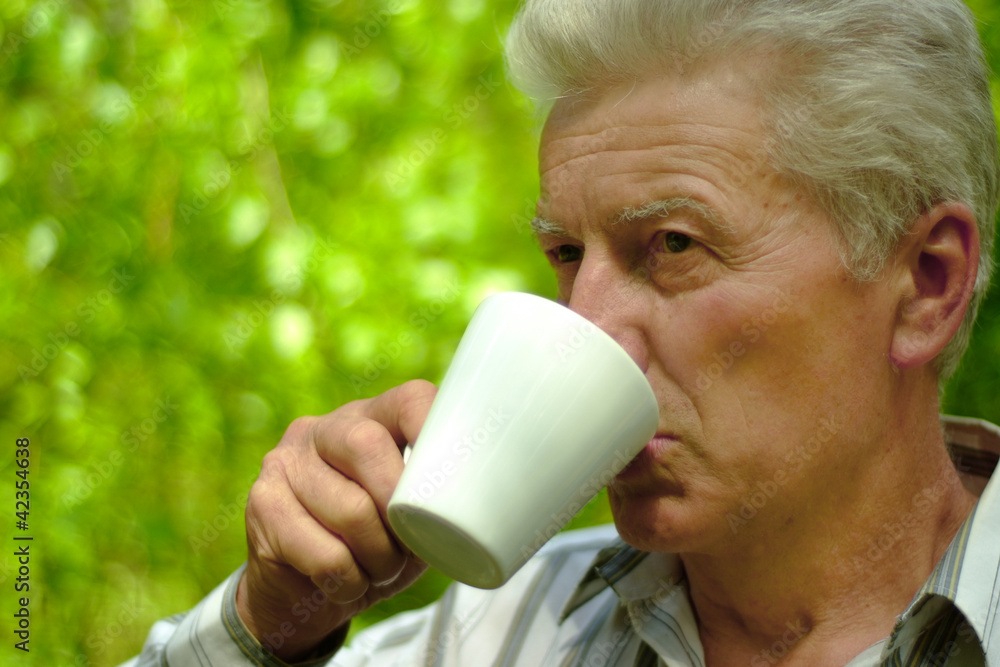 Beautiful Caucasian aged man Beautiful Caucasian aged man