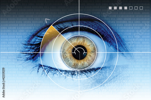 technology eye scan radar