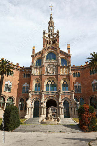 Barcelona hospital - front view
