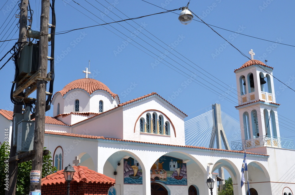 Obraz premium Eglise d'Antirion