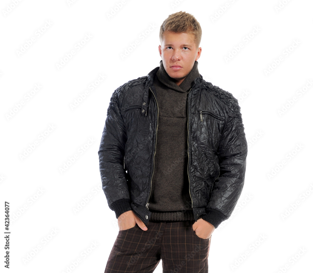 Portrait of a handsome young man Portrait of a handsome young man
