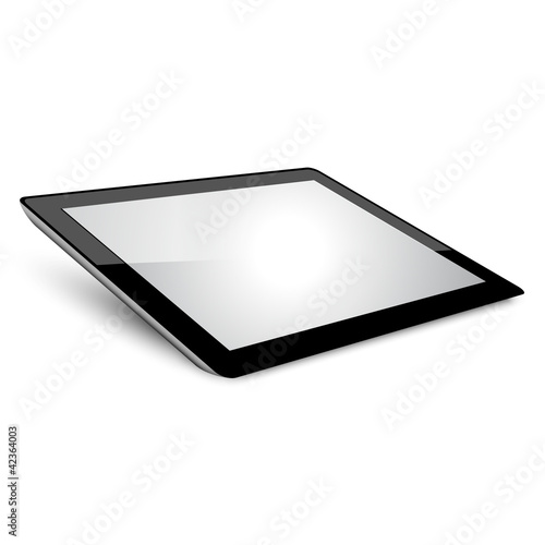 Tablet pc 7. Without background.