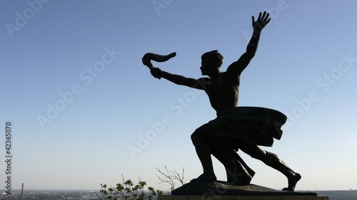 Valokuva Budapest citadel sculpture