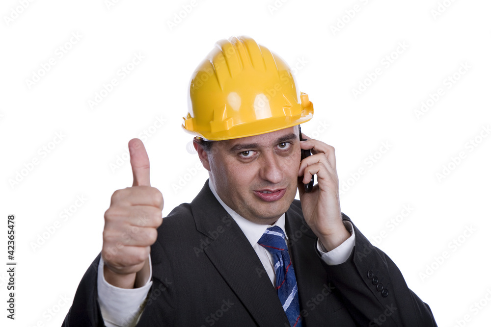 on the phone on the phone