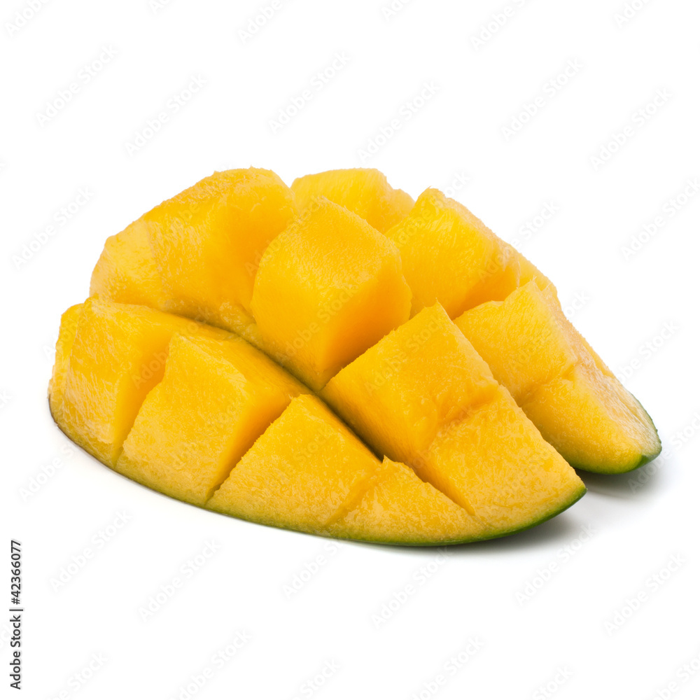 Mango sliced part Mango sliced part