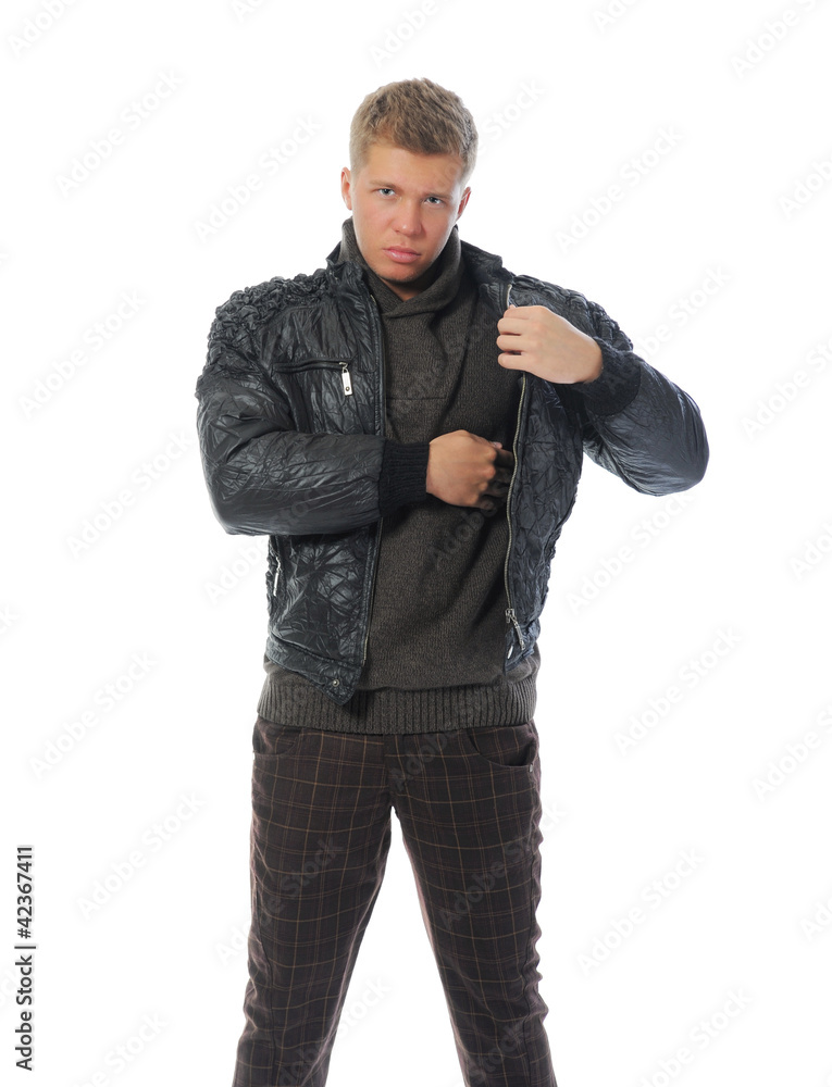 Portrait of a handsome young man Portrait of a handsome young man