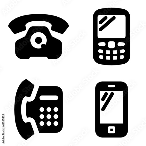 Phone icons