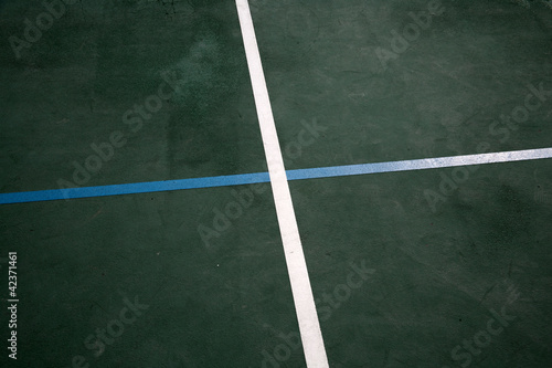 lines of the basketball court © kaowenhua