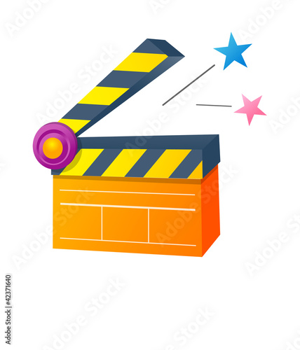 Vector icon film making
