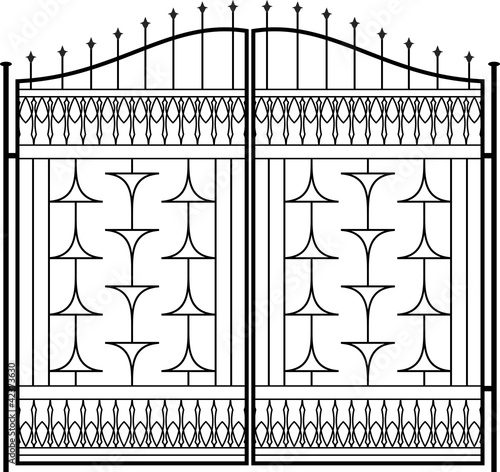 Wrought Iron Gate, Door, Fence, Window, Grill, Railing design