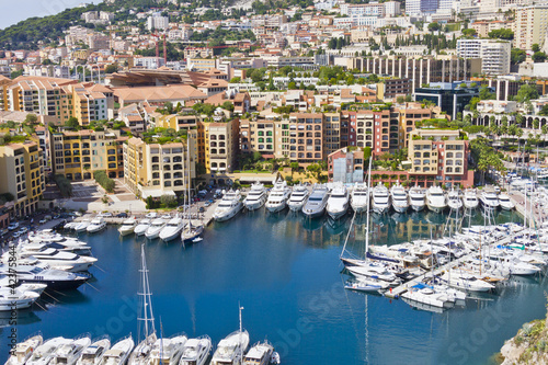 Fontvieille - new district of Monaco