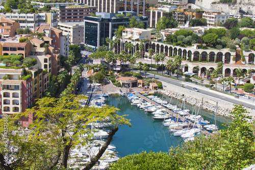 Fontvieille - new district of Monaco © dbrnjhrj