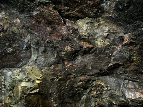 Wallpaper Mural Dark texture Ural stone