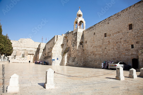 Billede på lærred Nativity church, Bethlehem,  West bank, Israel