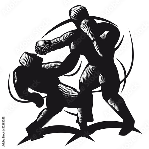 Boxkampf, Schlägerei