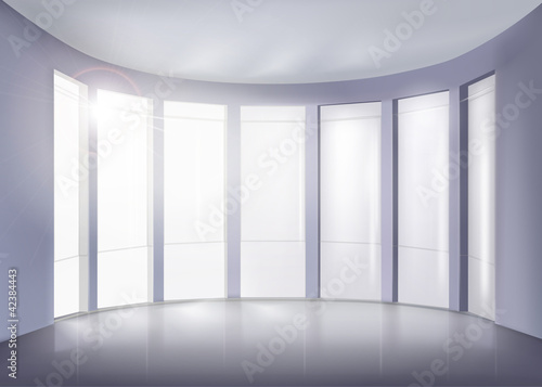 Modern interior. Vector illustration.