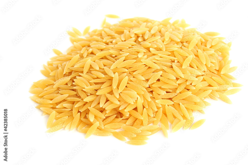 Fototapeta premium Pasta on white