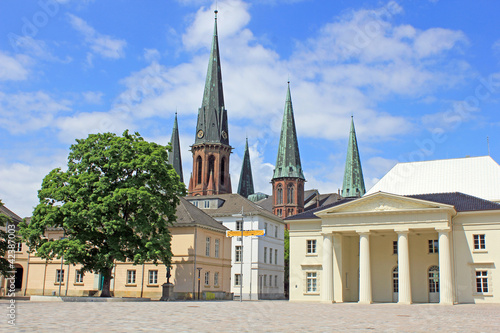 Schlosswache auf dem Schlossplatz in Oldenburg (Niedersachsen)