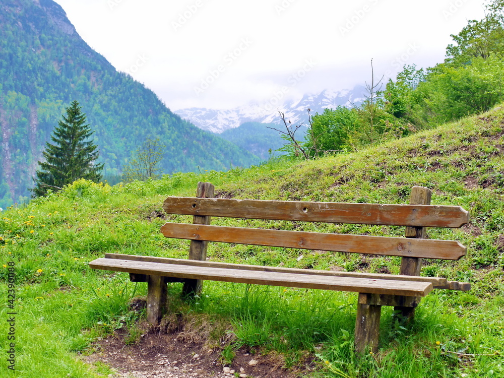 Pause auf dem Berg