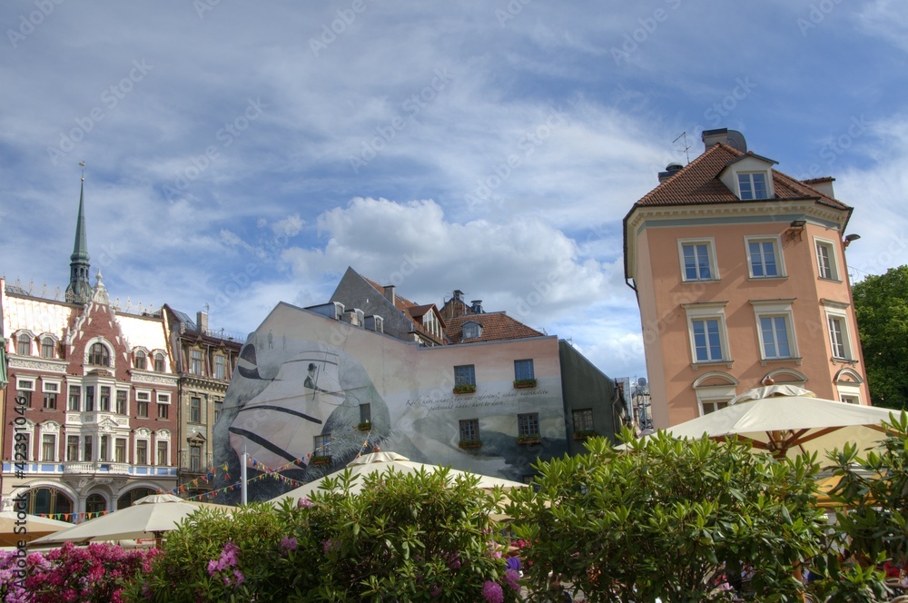 Fototapeta premium Doma Square in Riga, Latvia