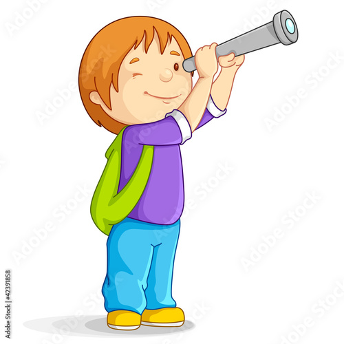 Boy with Telescope