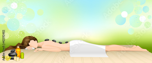 Woman in Spa