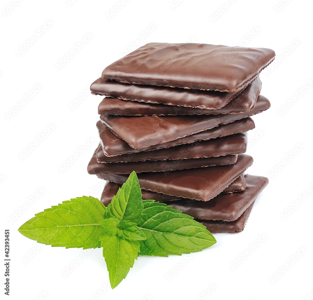Mix chocolate and mint Mix chocolate and mint