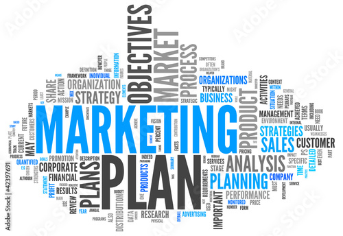 Word Cloud "Marketing Plan"