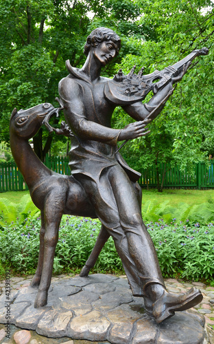 Памятник М.Шагалу в Витебске.