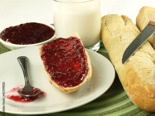 Wallpaper Mural Sandwich with jam Torontodigital.ca