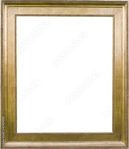 Wallpaper Mural empty golden canvas frame Torontodigital.ca