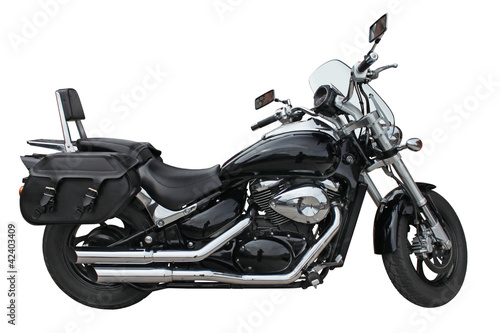 Black Motorbike