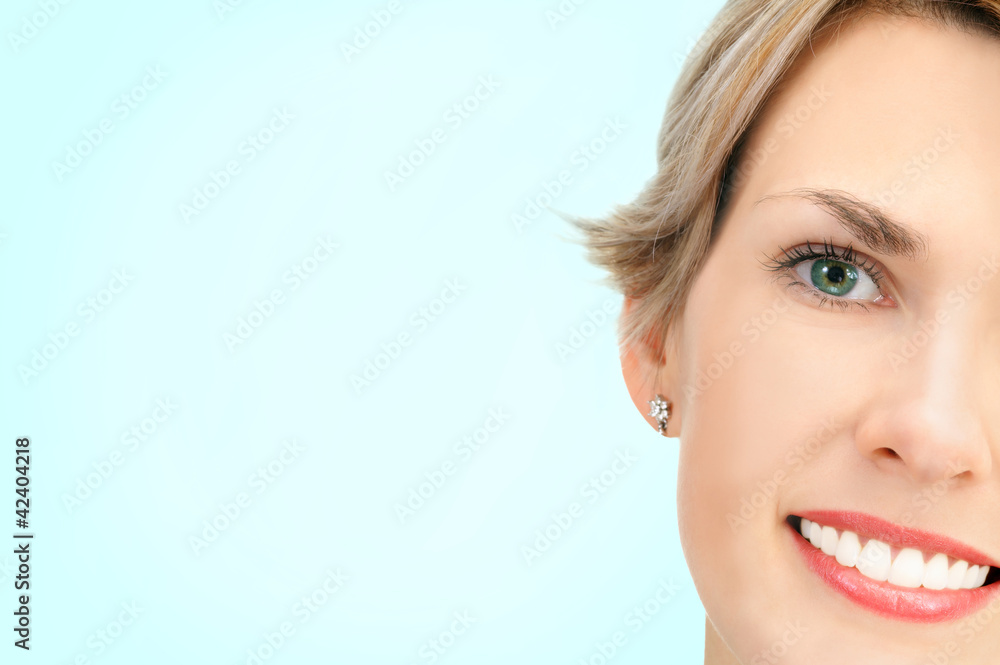 Young attractive caucasian woman Young attractive caucasian woman