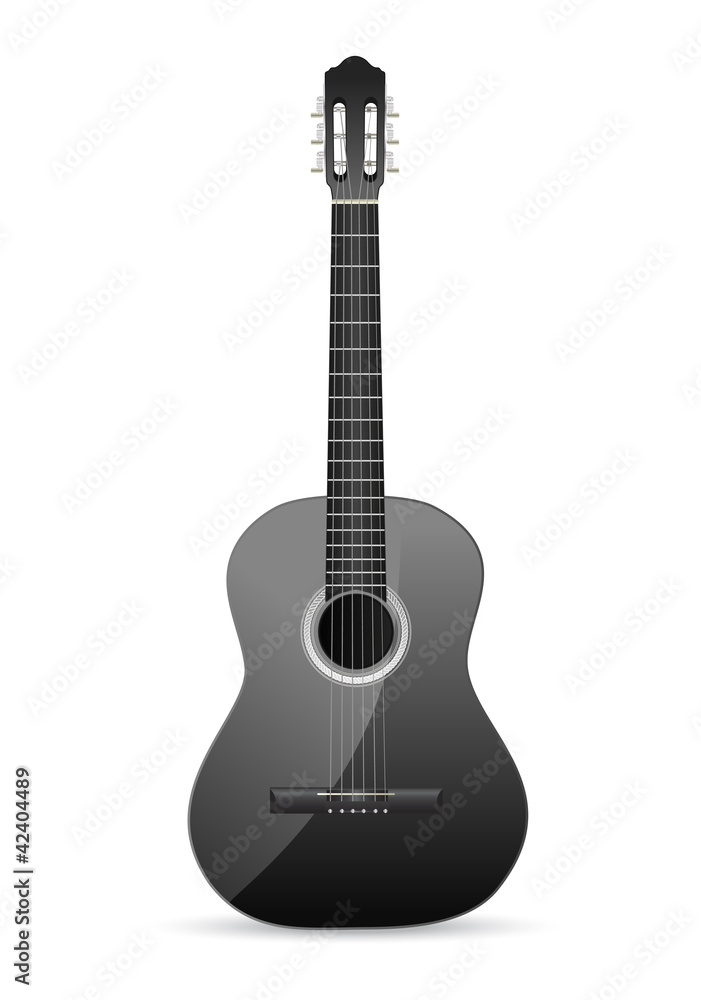 realistic acoustic guitar