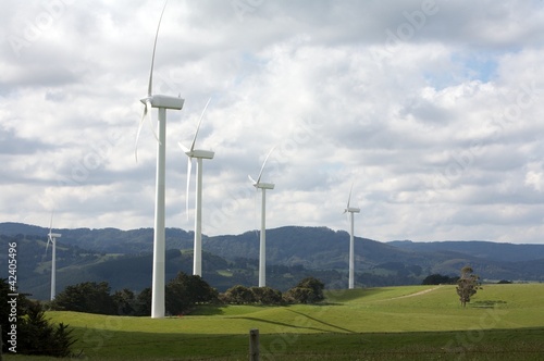 Wind Turbines, Generating Electricity