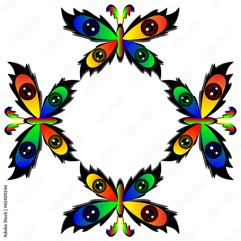 beautiful multicolored butterfly beautiful multicolored butterfly