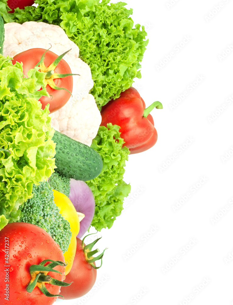 Assorted fresh vegetables Assorted fresh vegetables