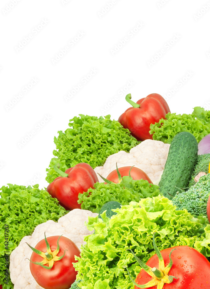 Assorted fresh vegetables Assorted fresh vegetables