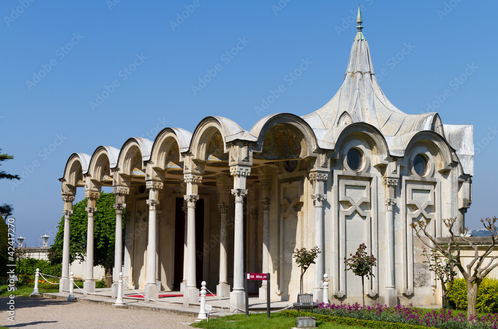 Obraz premium Sultan's Pavilion in Beylerbeyi Palace