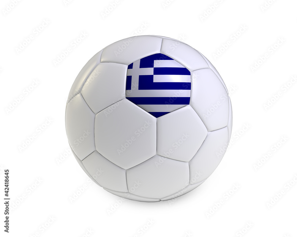 Fototapeta premium Greece ball