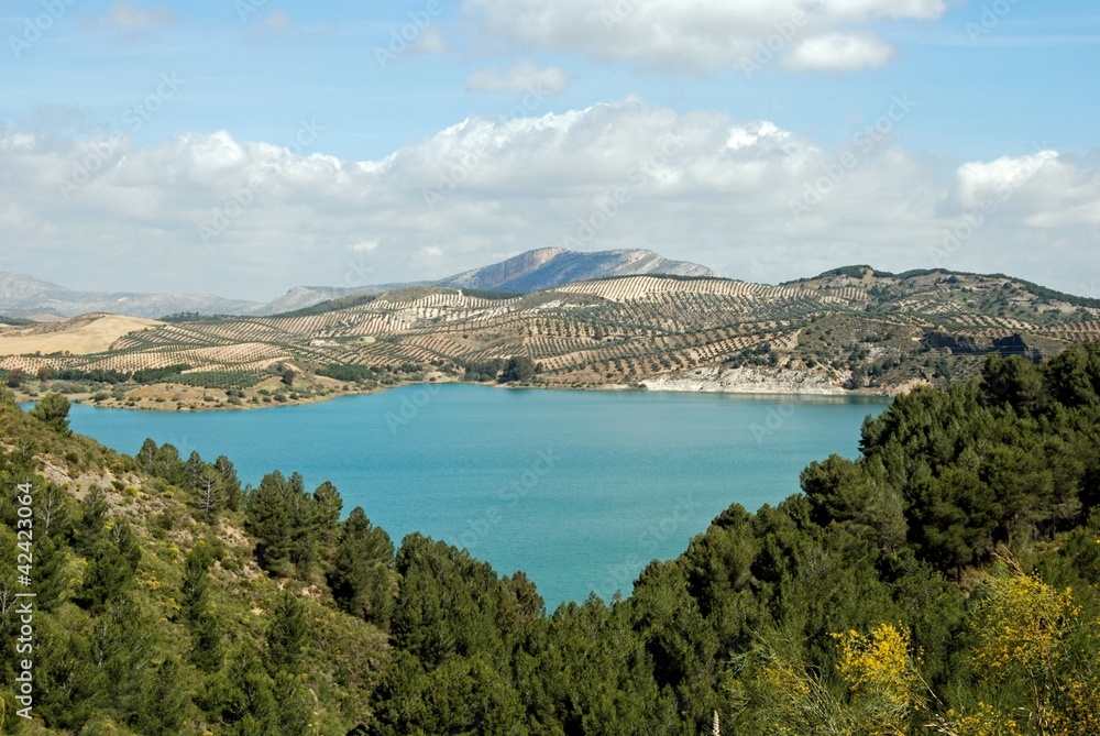 Guadalhorce lake near Ardales, Spain © Arena Photo UK