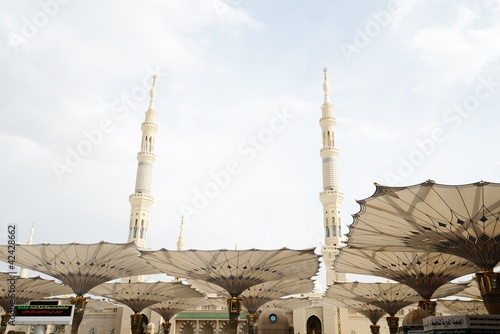 Islamic Holy Mosque at Madina