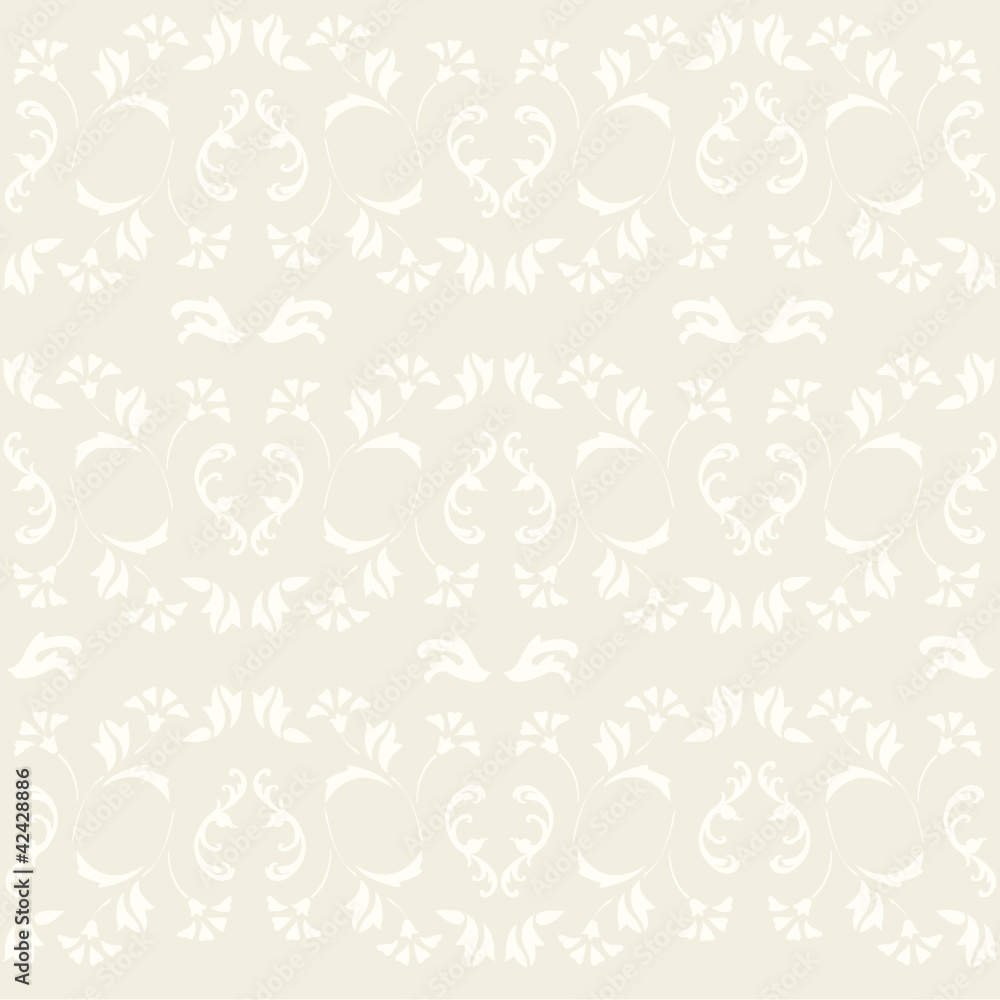 Fototapeta premium vintage ornate seamless pattern