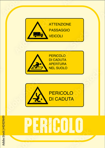 Segnale Pericolo Kit 17