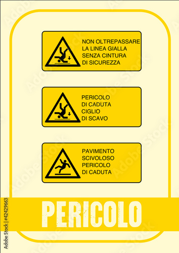Segnale Pericolo Kit 16
