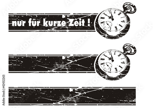 Stempel, nur für kurze Zeit