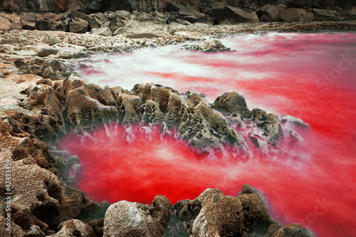 Fantasy lava landscape photo