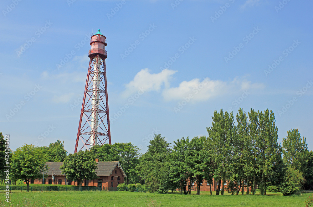 Campener Leuchtturm (1890, Ostfriesland, Niedersachsen) Campener Leuchtturm (1890, Ostfriesland, Niedersachsen)