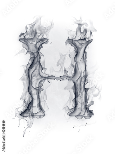 Smoke font